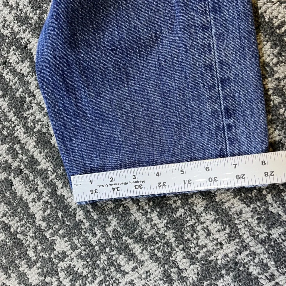 Levis 501 Original Fit Mens Jeans 36x32 Medium Wash Blue Button Fly Straight Leg